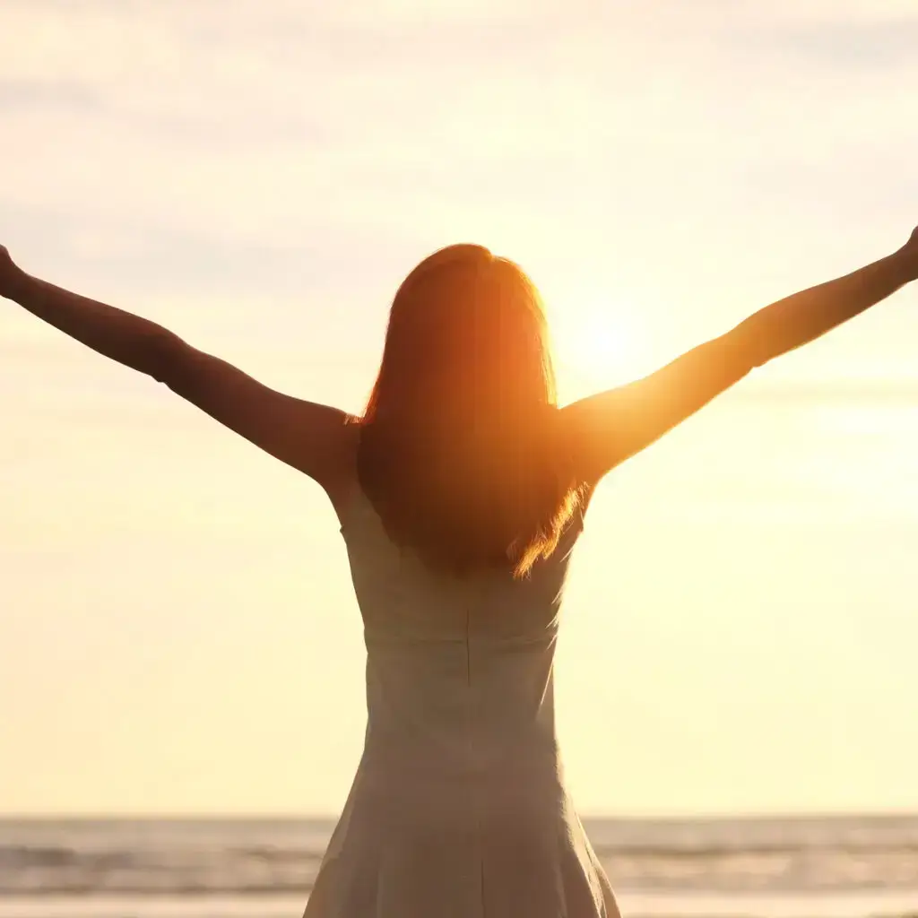 Smile Free and happy woman