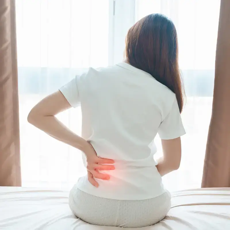 back pain from car accident