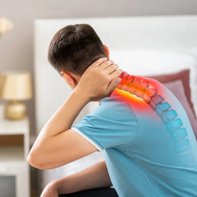 neck pain from whiplash